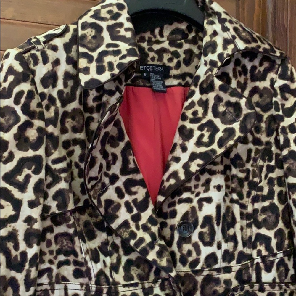 Etcera Cheetah print duster